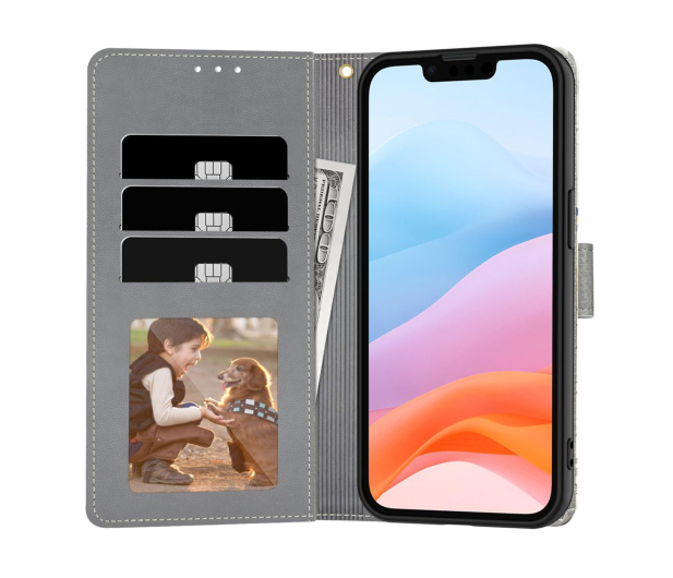 TECH-PROTECT Wallet do iPhone 16E Spring Flowers - 1319736 - zdjęcie 2